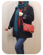 کد 1510 کیف رو دوشی دخترانه مدل آروشا - Image 2