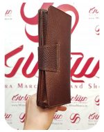 کد 1548 کیف پول کتی چرم طبیعی مردانه جلو دکمه - Image 6