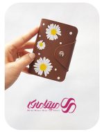 کد 1778 کیف کارت دخترانه طرح بابونه - Image 8
