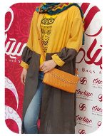 کد 1096 کیف یکطرفه زنانه شنل جلو زنجیر - Image 2