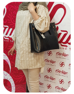 کد 1233 کیف دوشی زنانه بغل زیپ - Image 2