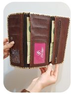 کد 1397 کیف پول دخترانه طرح ترمه - Image 2