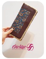 کد 1397 کیف پول دخترانه طرح ترمه - Image 9