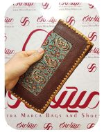 کد 1397 کیف پول دخترانه طرح ترمه