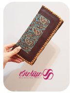 کد 1397 کیف پول دخترانه طرح ترمه - Image 8
