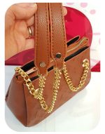 کد 1411 کیف دخترانه لویی ویتون بند زنجیری - Image 5