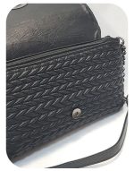 کد 1443 کیف دخترانه طرح بافت دنیز جنوا - Image 7