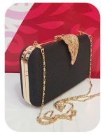 کد 1472 کیف مجلسی طرح برگ - Image 5