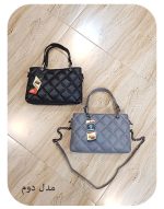 کد 1492 کیف دستی دوشی زنانه طرح دوخت - Image 5