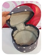 کد 1518 کیف آرایش دخترانه صندوقی - Image 2