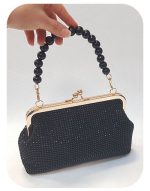کد 1660 کیف مجلسی مدل دهنه طرح نگین - Image 6