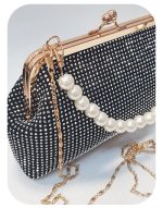 کد 1660 کیف مجلسی مدل دهنه طرح نگین - Image 7