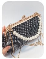 کد 1660 کیف مجلسی مدل دهنه طرح نگین - Image 9