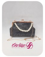 کد 1660 کیف مجلسی مدل دهنه طرح نگین - Image 10