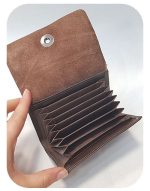 کیف کارت چرم طبیعی مگنتی پارما کد 2083 - Image 2