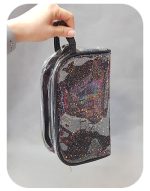 کیف آرایشی طلقی مدل شاین دار کد 3069 - Image 5