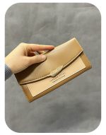 کیف پول برگ طلایی کد 3322 - Image 12