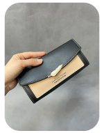 کیف پول برگ طلایی کد 3322 - Image 13
