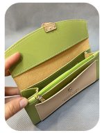 کیف پول برگ طلایی کد 3322 - Image 10