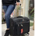 چمدان خلبانی پیرگاردین چهار چرخ کد 3335