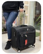 چمدان خلبانی پیرگاردین چهار چرخ کد 3335