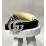 کمربند سگک نگینی کد 3461